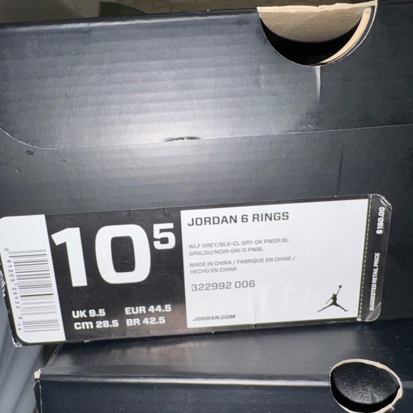 Jordan 6 Rings- Powder Blue Elephant - Picture 8 of 8